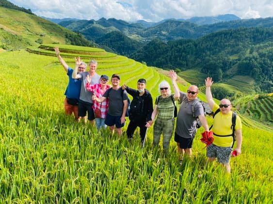 Sapa with traveller